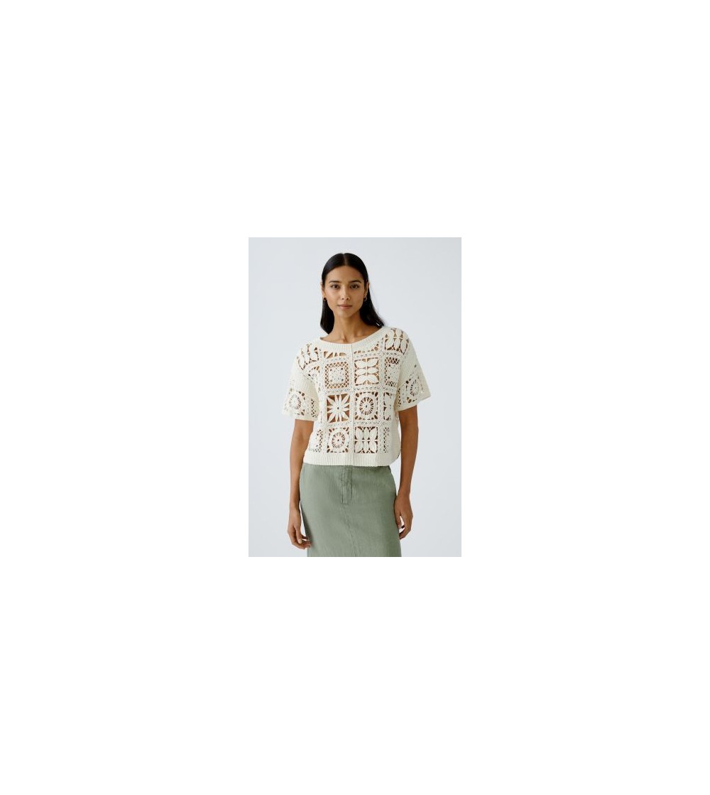 Jersey crochet crudo Oui portada