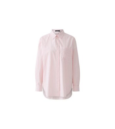 Camisa rayas rosa Oui portada