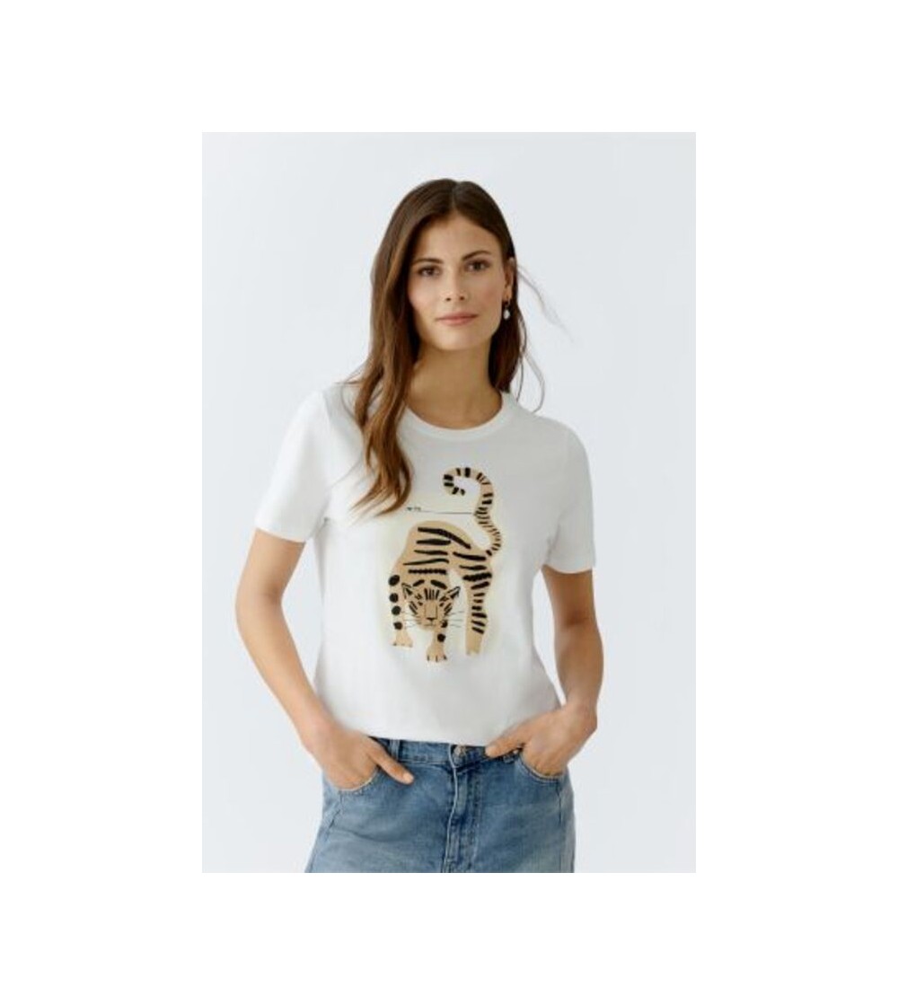 Camiseta tigre cruda Oui portada