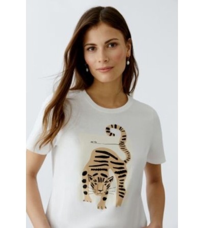 Camiseta tigre cruda Oui portada