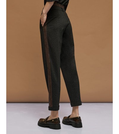 Pantalones marengo doble cintura portada