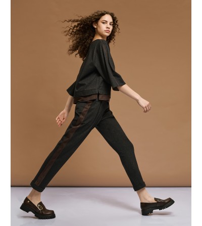 Pantalones marengo doble cintura portada
