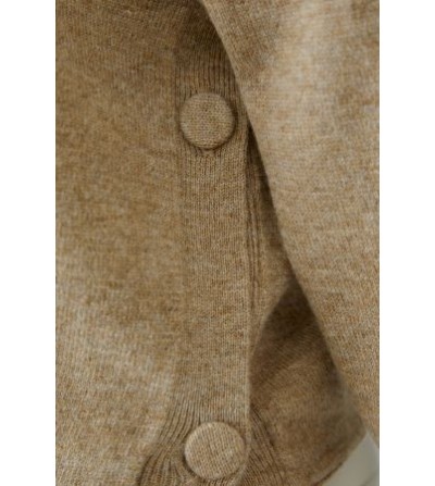 Jersey botones beige Oui portada