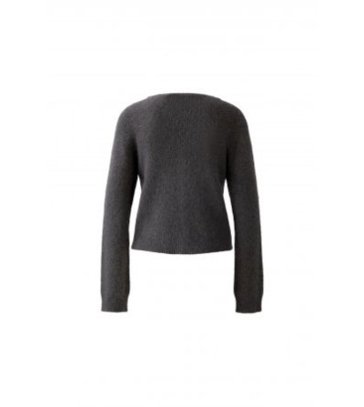 Chaqueta punto pico marrón Oui portada