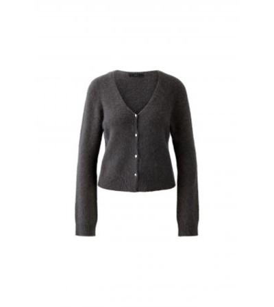 Chaqueta punto pico marrón Oui portada