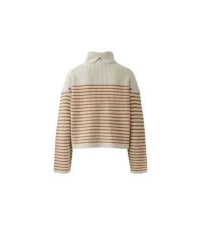 Jersey rayas cv beige Oui portada