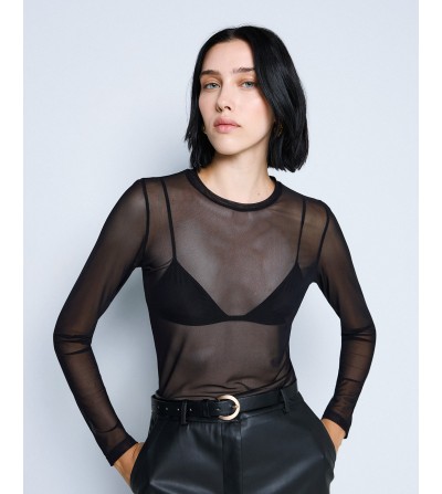 Camiseta tul negra portada