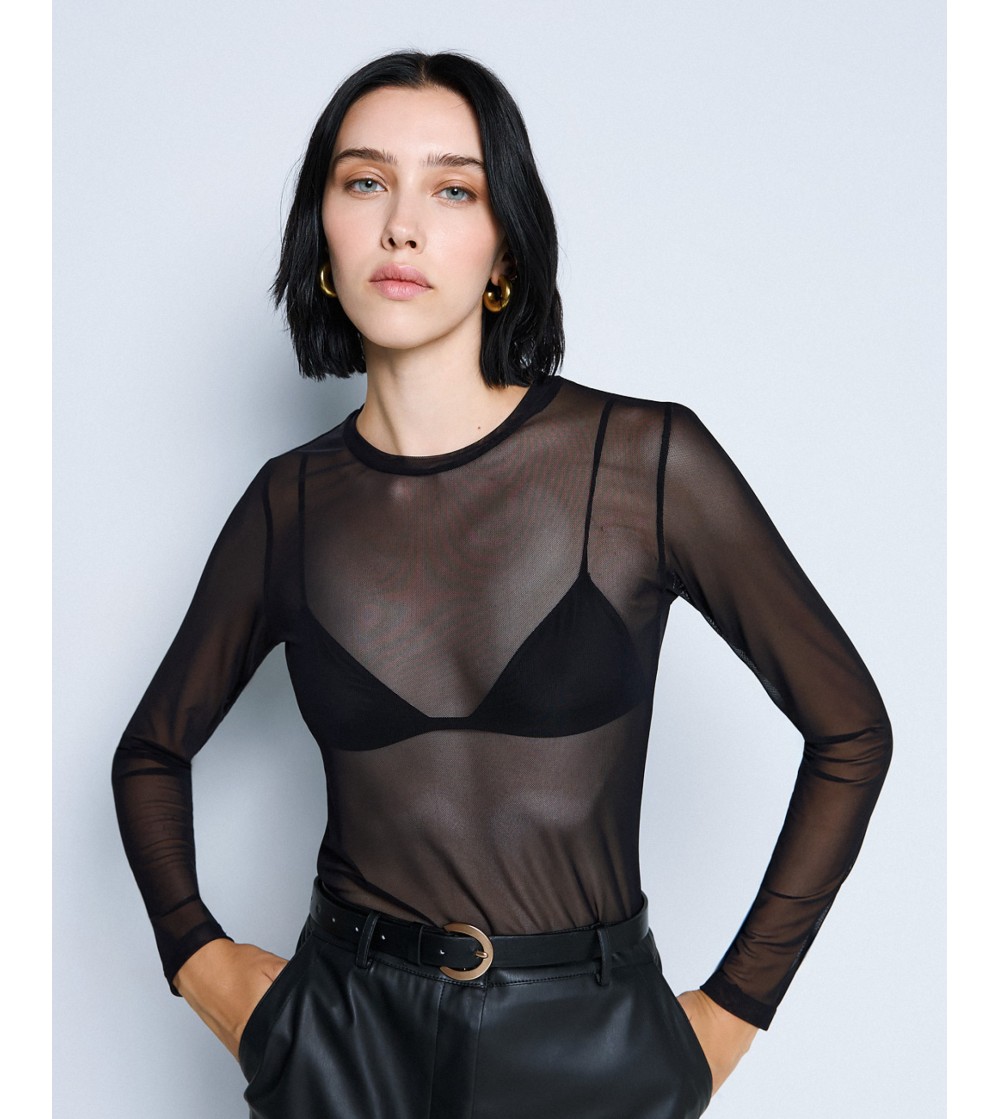 Camiseta tul negra portada