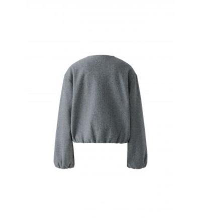 Cazadora paño gris Oui portada