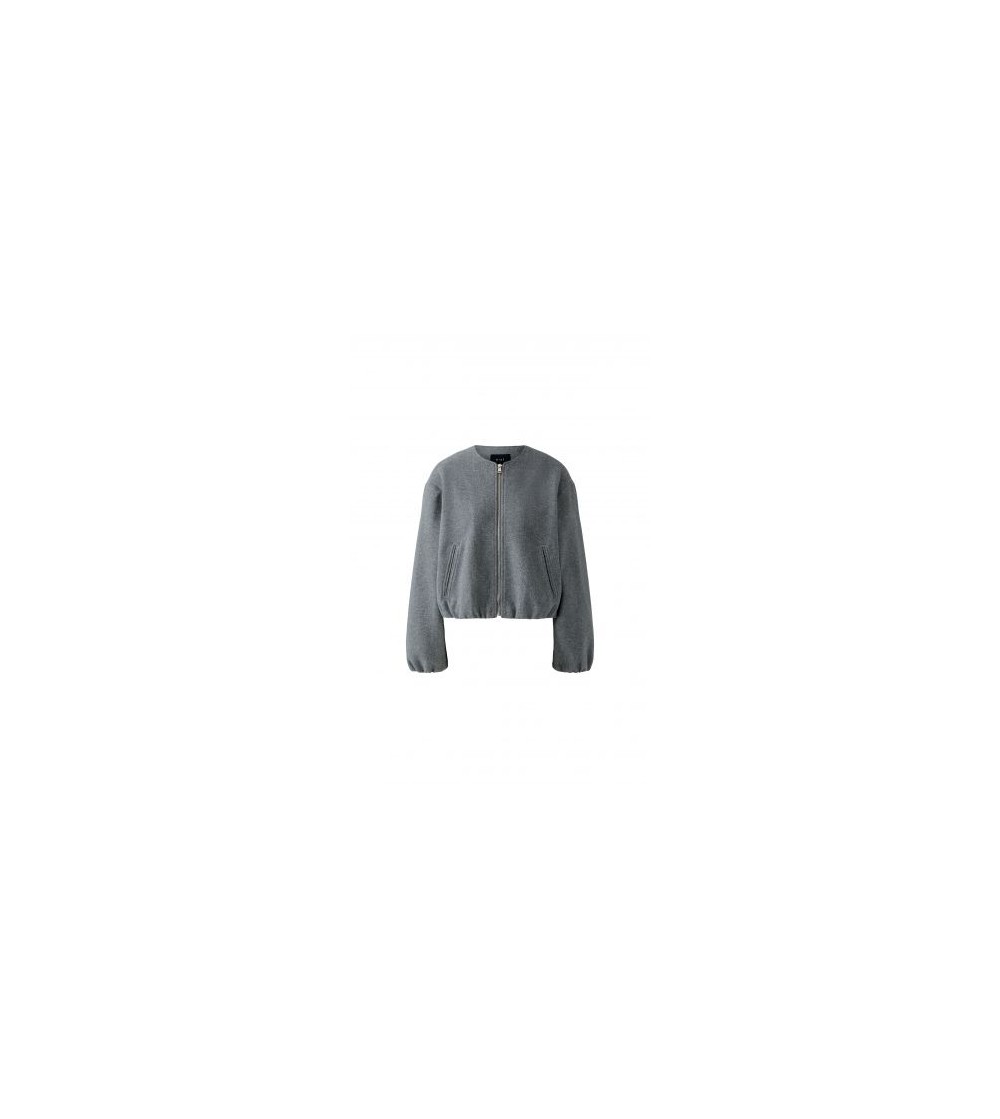Cazadora paño gris Oui portada