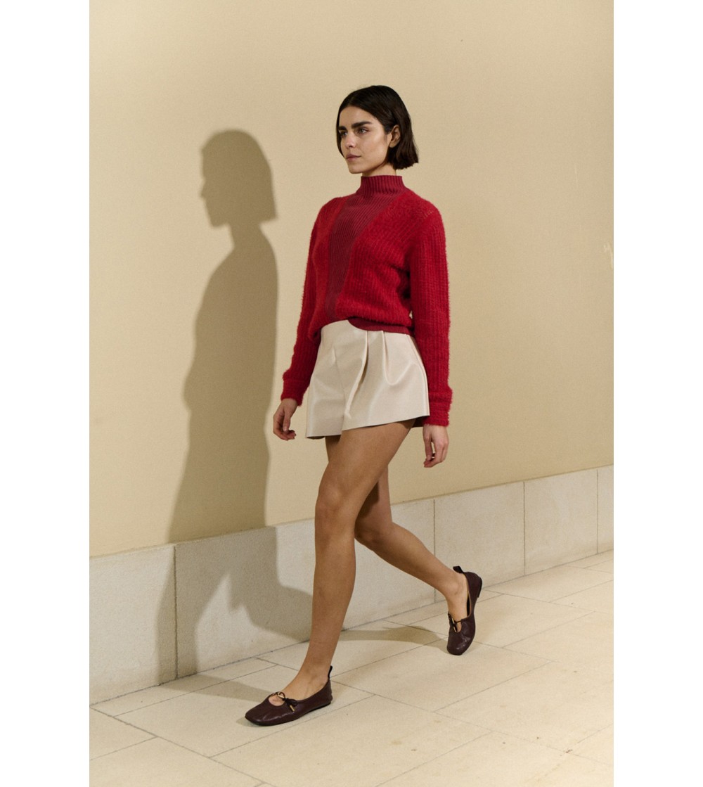Jersey rojo cuello perkins Sita Murt portada