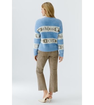 Jersey pelo celeste Oui magazine