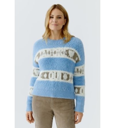 Jersey pelo celeste Oui magazine