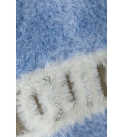 Jersey pelo celeste Oui magazine