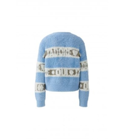 Jersey pelo celeste Oui magazine