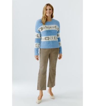 Jersey pelo celeste Oui magazine