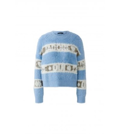 Jersey pelo celeste Oui magazine