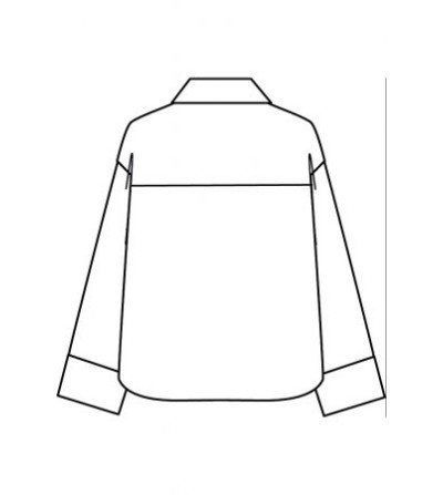 Chaqueta bolsillos marino Oui portada