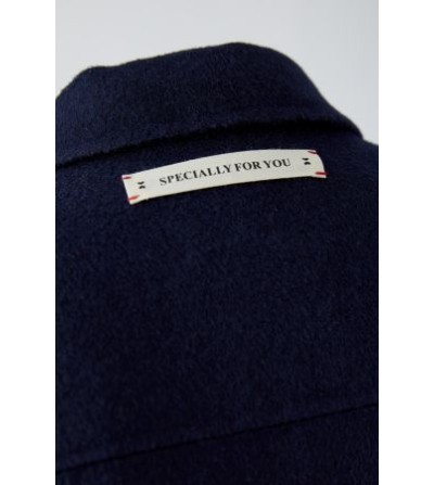 Chaqueta bolsillos marino Oui portada