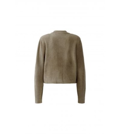 Chaqueta punto kaki Oui portada