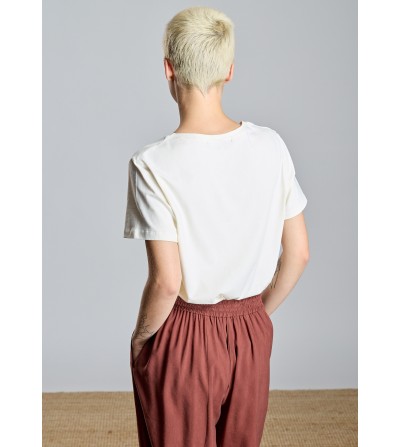 Camiseta corona cruda AC by Alba Conde portada