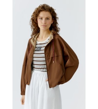 Parka marrón Oui portada