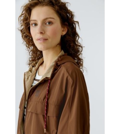 Parka marrón Oui portada