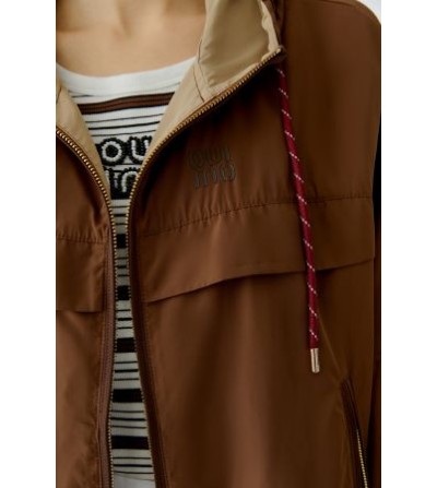 Parka marrón Oui portada