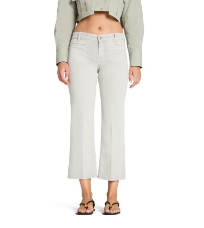 Pantalones CAMBIO TESS cropped gris portada