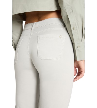 Pantalones CAMBIO TESS cropped gris portada