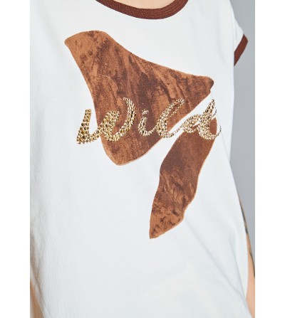 Camiseta Wild cruda AC by Alba Conde portada