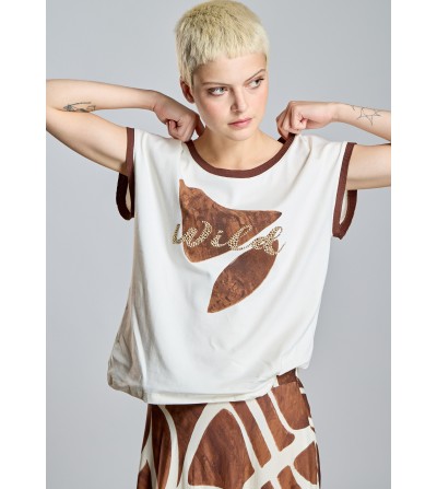 Camiseta Wild cruda AC by Alba Conde portada