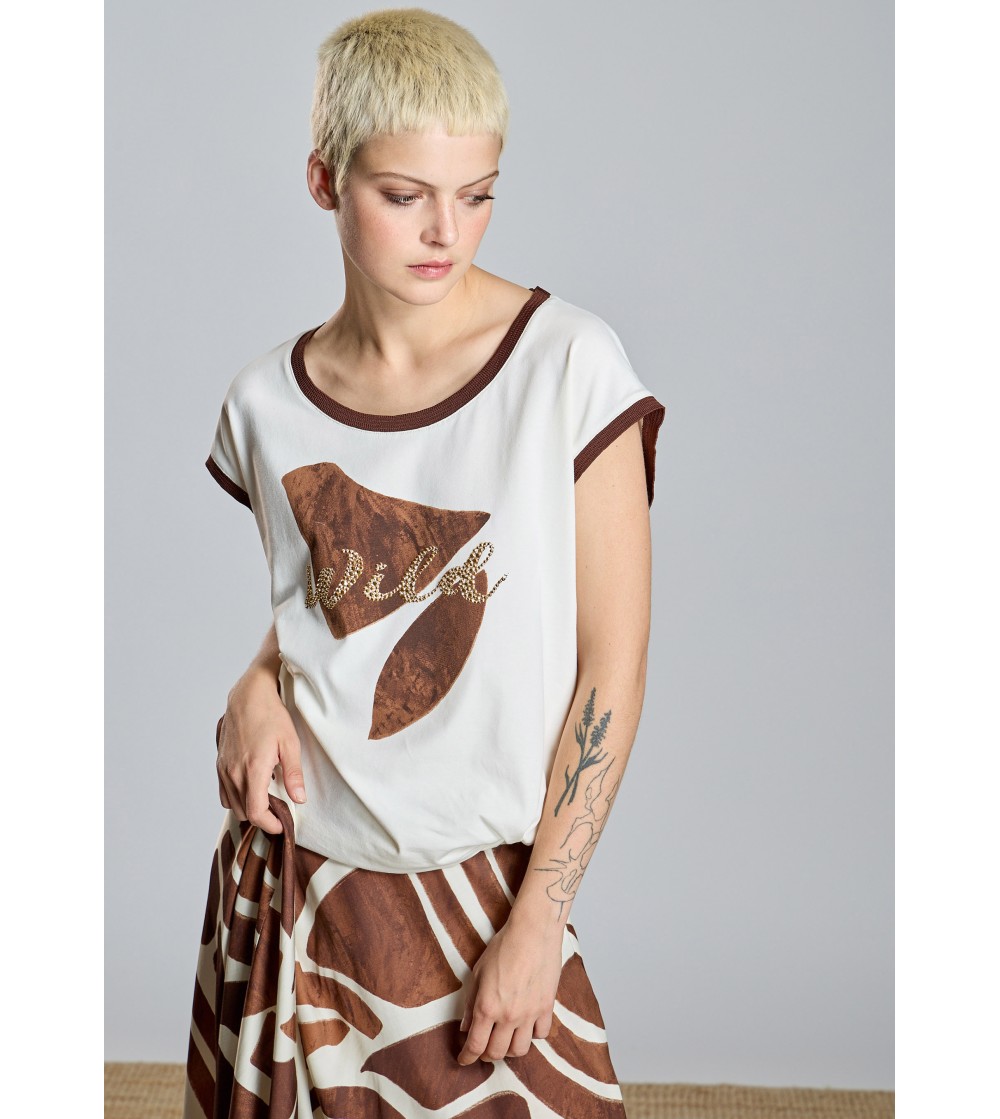 Camiseta Wild cruda AC by Alba Conde portada