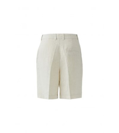 Bermuda pinza beige Oui portada