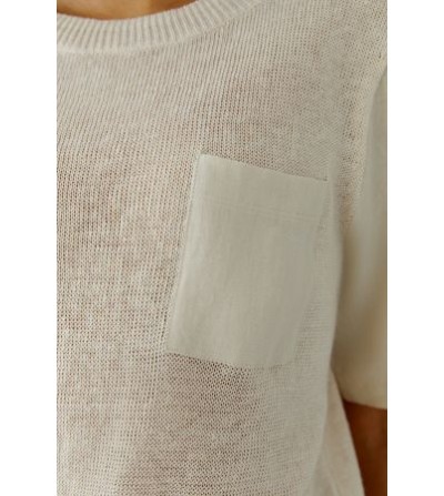 Jersey mc lino beige Oui portada