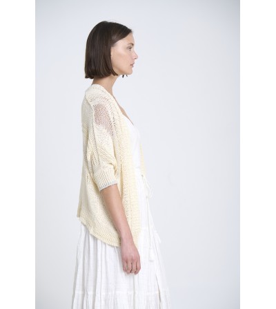 Chaqueta punto mc beige Sita Murt portada
