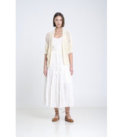Chaqueta punto mc beige Sita Murt portada