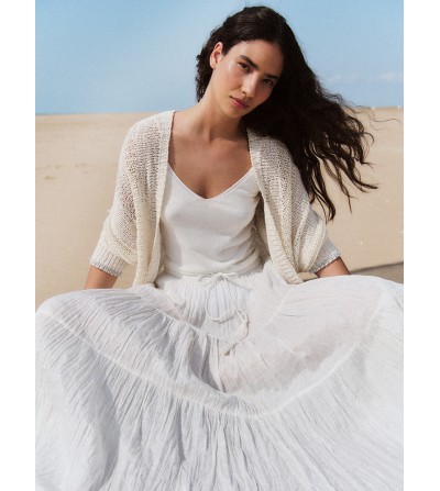 Chaqueta punto mc beige Sita Murt portada