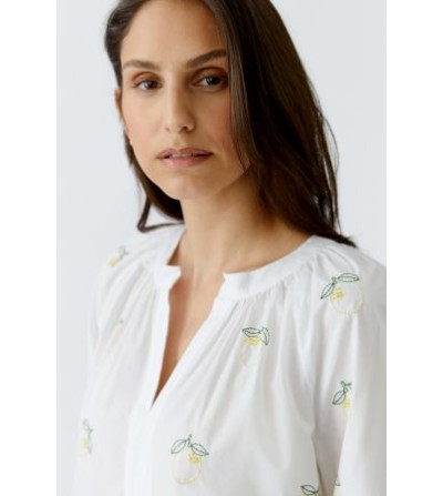 Blusa limones blanca Oui portada