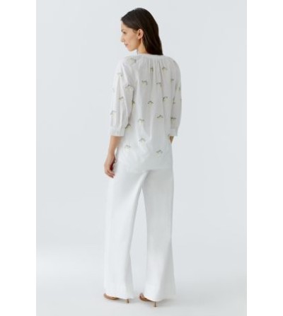 Blusa limones blanca Oui portada