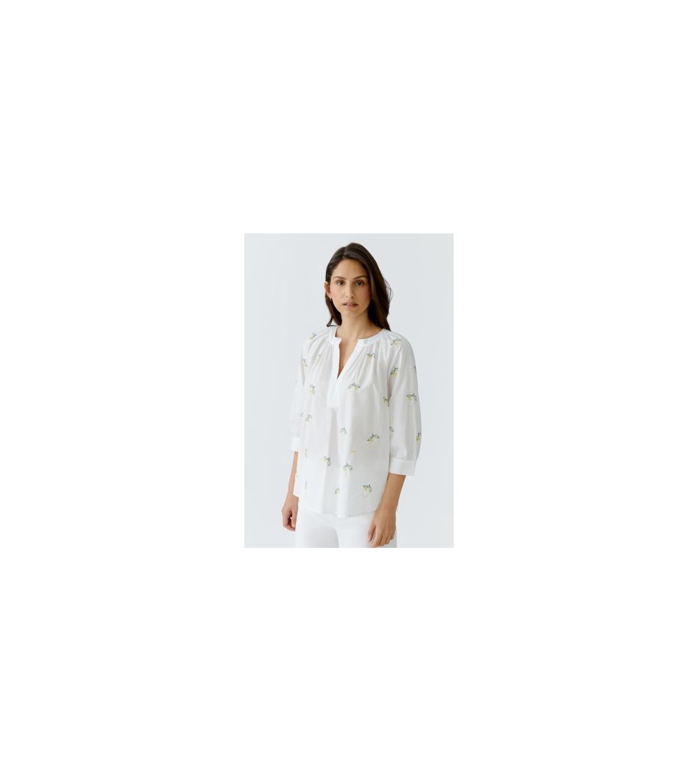 Blusa limones blanca Oui portada