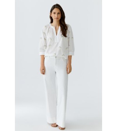 Blusa limones blanca Oui portada
