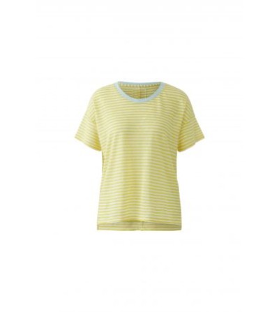 Camiseta rayita amarilla Oui portada