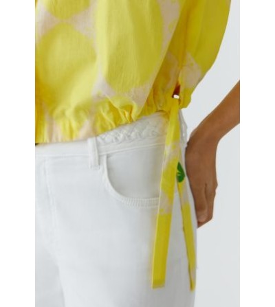 Blusa limones amarillo Oui magazine
