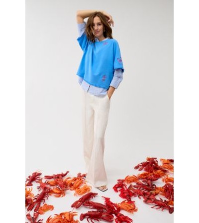 Sudadera lobster azul Oui portada