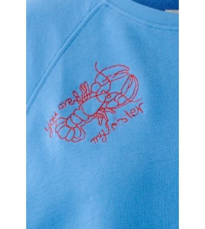Sudadera lobster azul Oui portada
