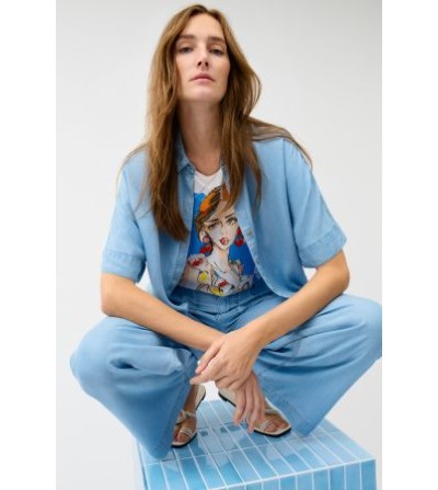 Camiseta Cab blanca Oui magazine