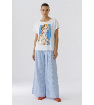 Camiseta Cab blanca Oui magazine