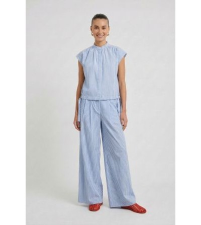 Blusa sm rayas azul Oui portada