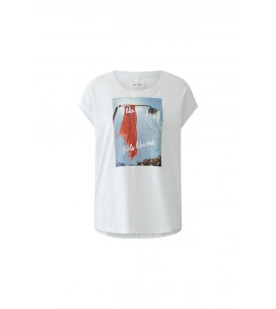 Camiseta ducha blanca Oui portada